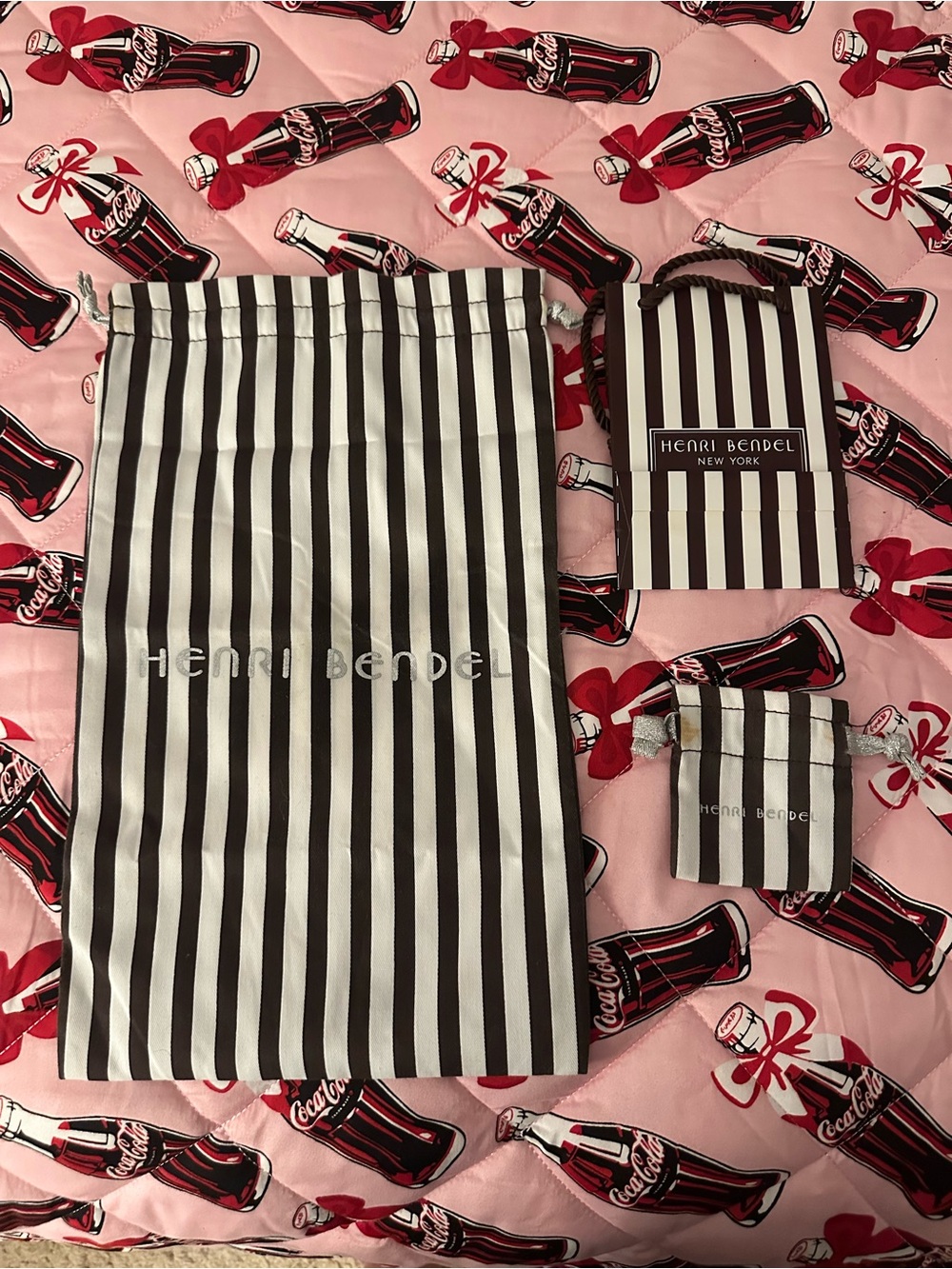 Henri Bendel Dust Bags and Shopping Bag He ti Bendel Store